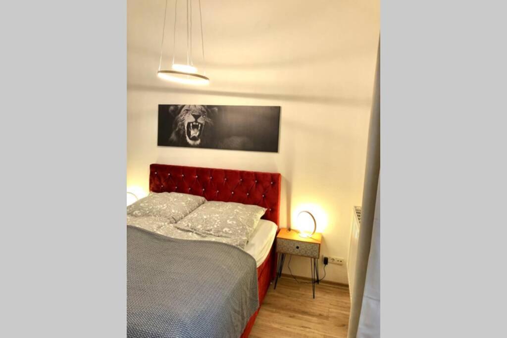 ארפורט Apartment Zum Goldenen Lowen Inkl. Parkplatz & Wlan מראה חיצוני תמונה