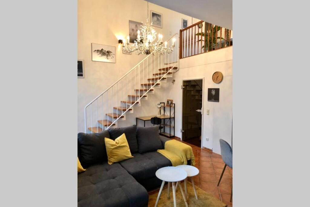 ארפורט Apartment Zum Goldenen Lowen Inkl. Parkplatz & Wlan מראה חיצוני תמונה